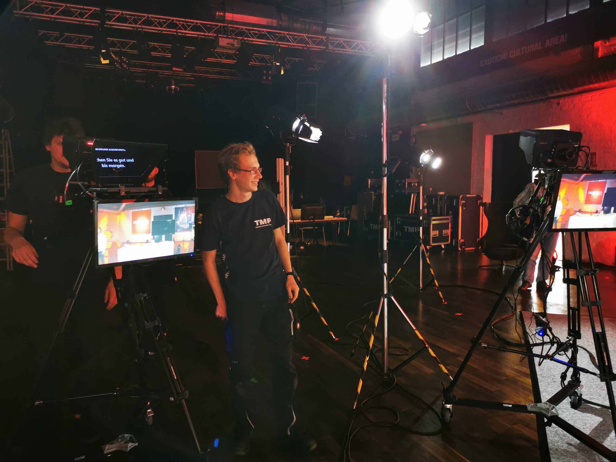 TMP Sparkasse Celle Gifhorn Wolfsburg Filmstudio hybrid event